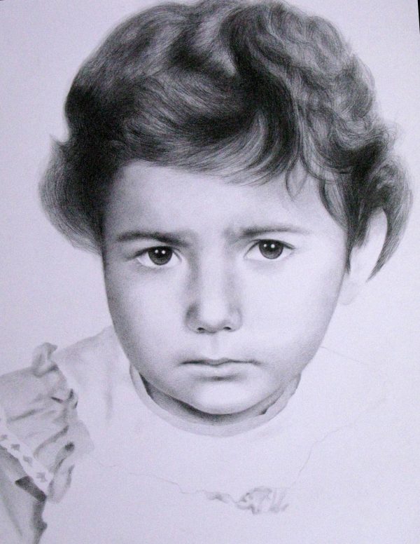 سفارش نقاشی سیاه قلم پرتره نمونه اجرایی ناقص پرتره سیاه قلم سفارشی
