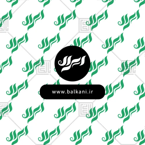 لوگوی نوشتاری ایران و پترن نوشتاری ایران PTIR-02