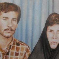 order-colored-pencil-technique-A42portrait سفارش نقاشی تکنیک مدادرنگی دو چهره آ4
